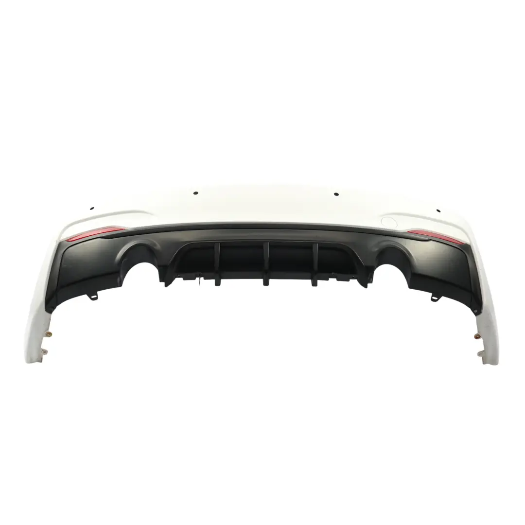 BMW F22 F23 Rear Bumper Trim Panel M Sport Alpinweiss 3 White - 300 - SKU 8055965-AW1 - Part number 8055965