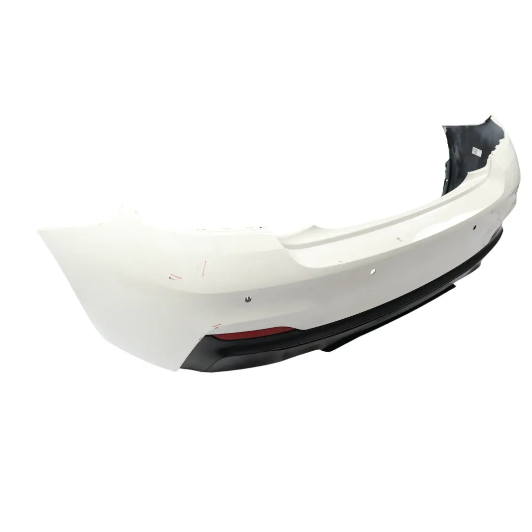 BMW F22 F23 Zderzak Tylny M-Pakiet Alpinweiss 3 Biały - 300 - SKU 8055965-AW1 - Numer Części 8055965