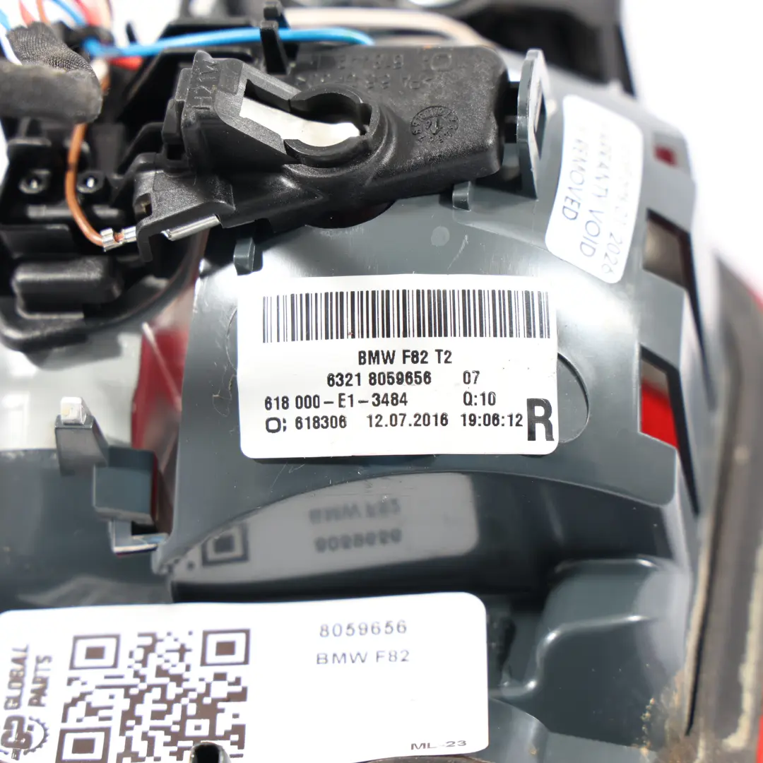 BMW F82 M4 Feu Arrière Droit De Hayon - SKU 8059656 - Numéro de pièce 8059656