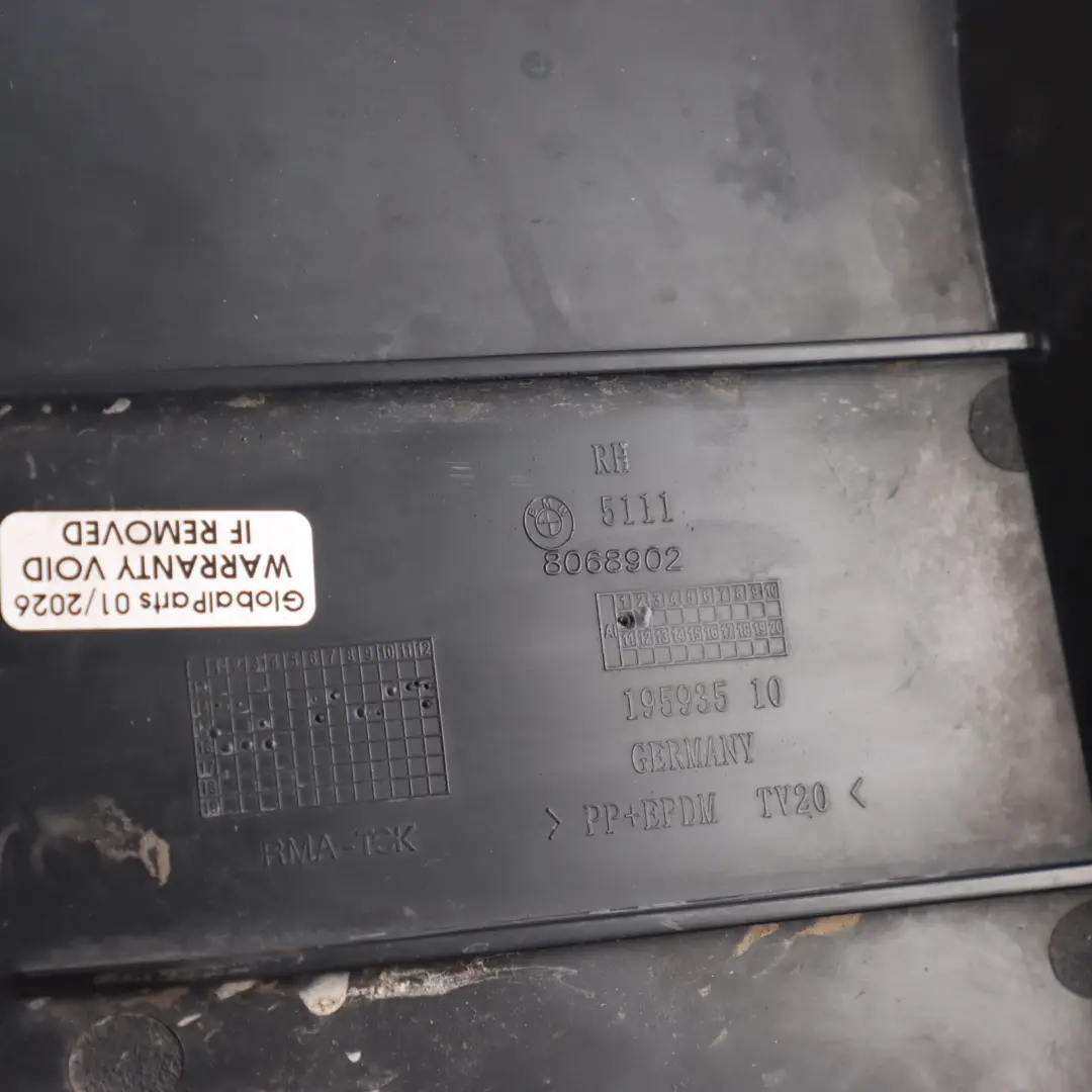 Front Bumper Fog Light Mount Bracket Right O/S to BMW F46 Gran Tourer with Part number 8068902 BMW F46 Gran Tourer Front Bumper Fog Light Mount Bracket Right O/S - SKU 8068902 - Part number 8068902