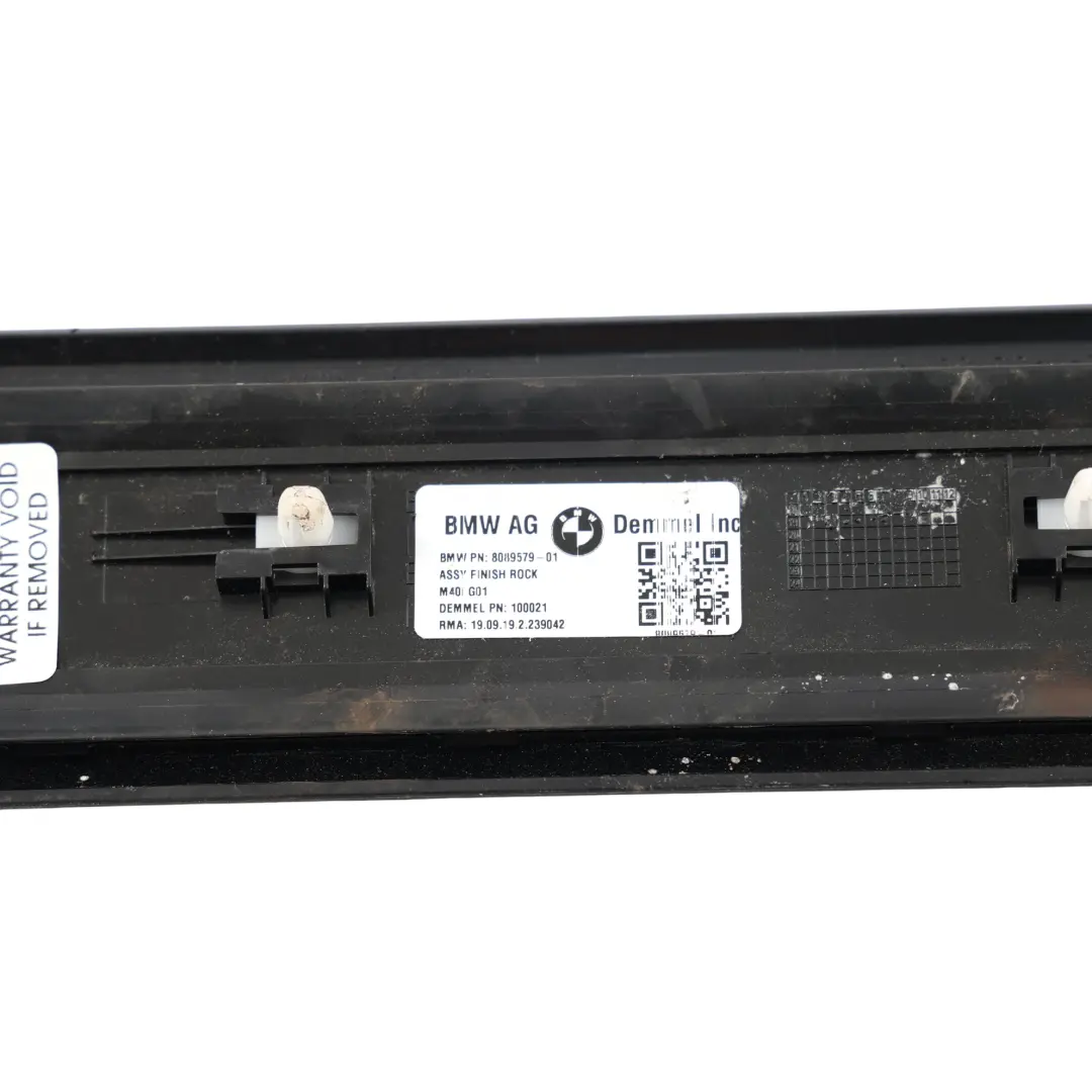 Puerta Delantera Tira Embellecedor Placa Izquierda Derecha para BMW X3 G01 con número de pieza 8089579 BMW X3 G01 Puerta Delantera Tira Embellecedor Placa Izquierda Derecha - SKU 8089579 - Número de pieza 8089579