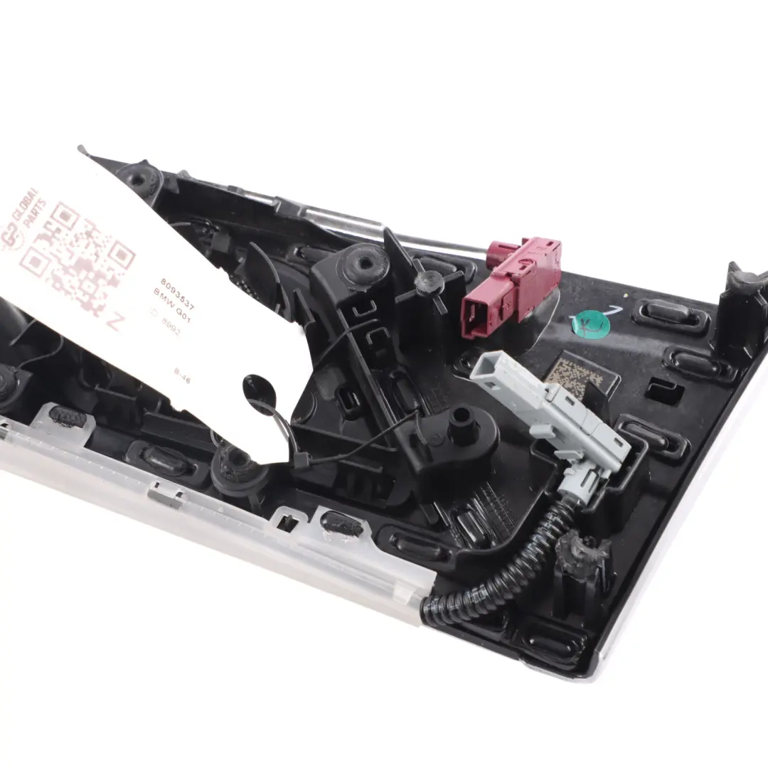 Door Trim Interior Strip Alu Rhombicle Left N/S to BMW X3 G01 X4 G02 Rear with Part number 8093537 BMW X3 G01 X4 G02 Rear Door Trim Interior Strip Alu Rhombicle Left N/S - SKU 8093537 - Part number 8093537