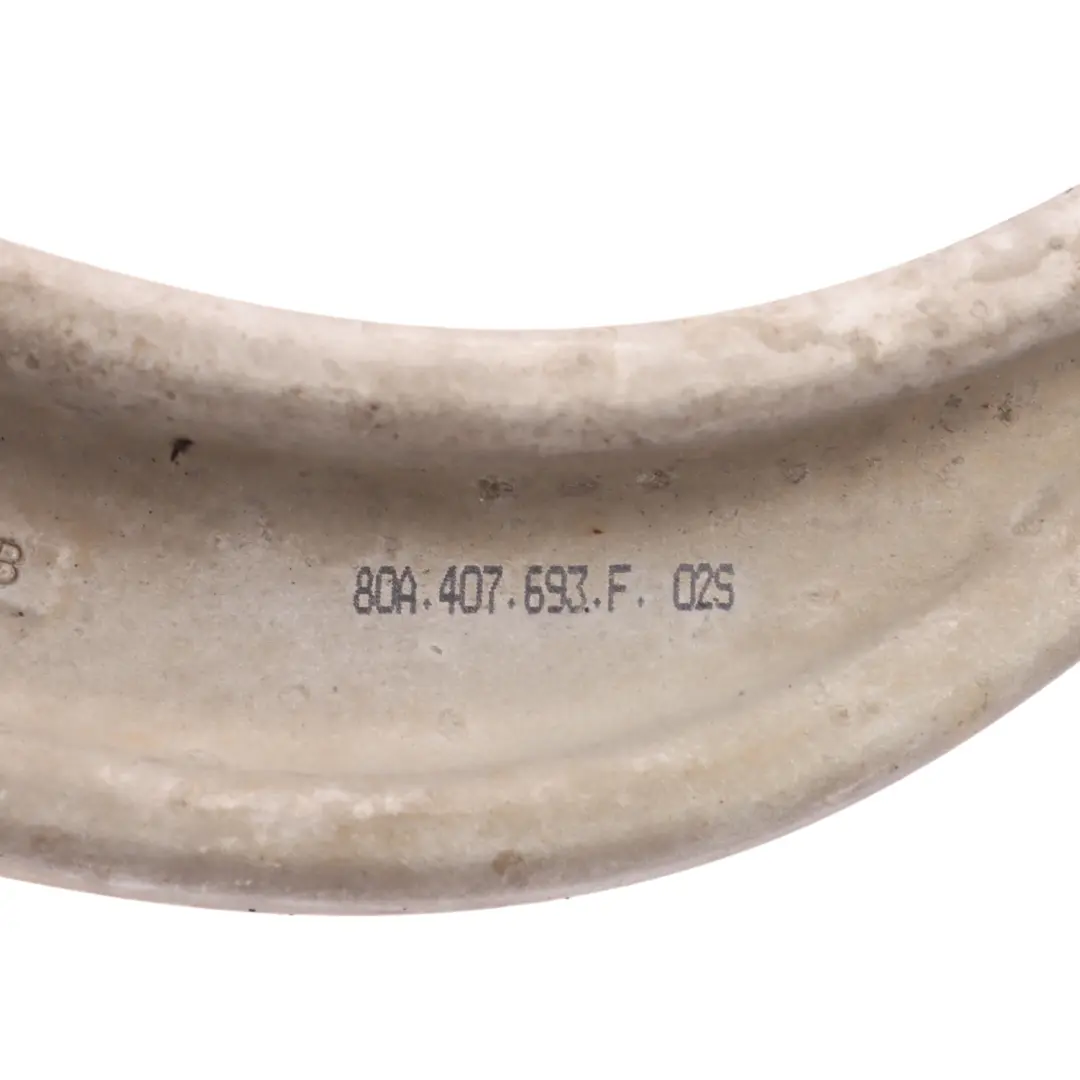 Front Axle Lower Wishbone Control Arm Left N/S to Audi A6 C8 with Part number 80A407693F Audi A6 C8 Front Axle Lower Wishbone Control Arm Left N/S - SKU 80A407693F - Part number 80A407693F
