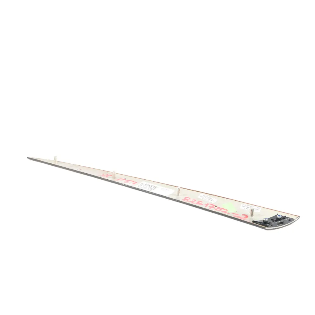 BMW X5 Série 1 E53 Panneau Porte Arrière Droit Bois Peuplier Couleur Brun Foncé - SKU 8261752-2 - Numéro de pièce 8261752