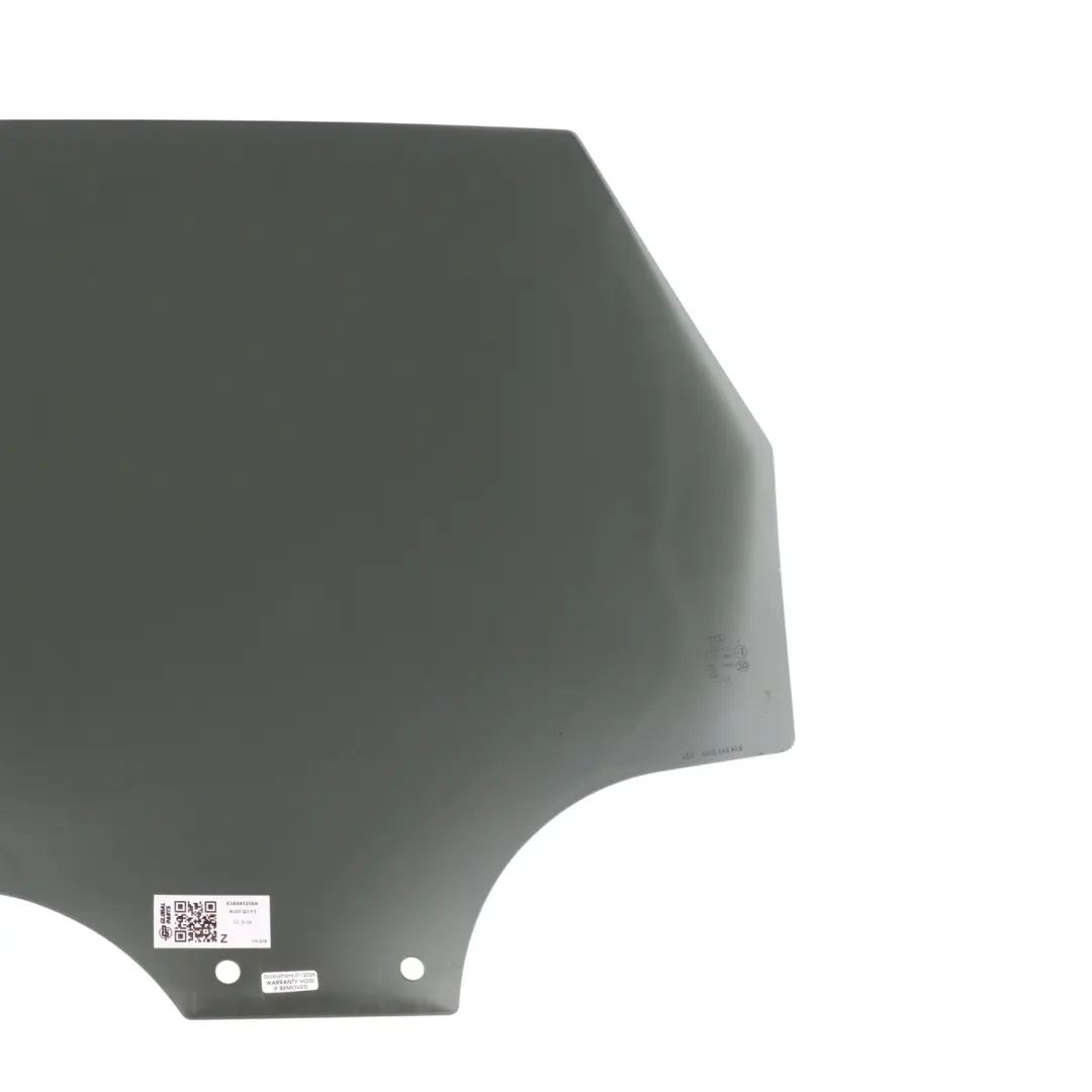 Audi Q3 F3 Tylna Prawa Szyba Drzwi Przyciemniana AS3 - SKU 83A845206A - Numer Części 83A845206A