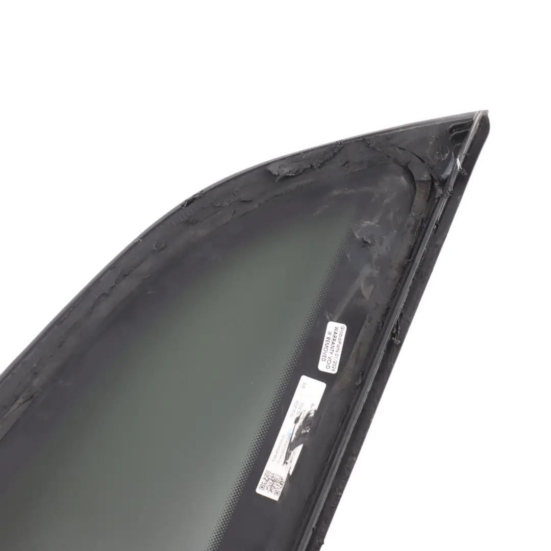 Quarter Glass Glazing AS3 Tinted Left N/S to Audi Q3 F3 Rear with Part number 83A845297E Audi Q3 F3 Rear Quarter Glass Glazing AS3 Tinted Left N/S - SKU 83A845297E - Part number 83A845297E