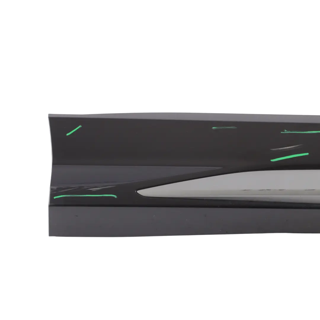 Audi Q3 F3 Rear Door Trim Cover Panel Moulding Right O/S Mythical Black - Y9T - SKU 83A853970A-MYB - Part number 83A853970A