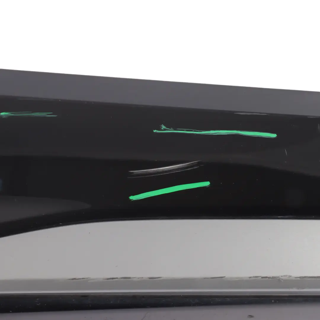 Door Trim Cover Panel Moulding Right O/S Mythical Black - Y9T to Audi Q3 F3 Rear with Part number 83A853970A Audi Q3 F3 Rear Door Trim Cover Panel Moulding Right O/S Mythical Black - Y9T - SKU 83A853970A-MYB - Part number 83A853970A