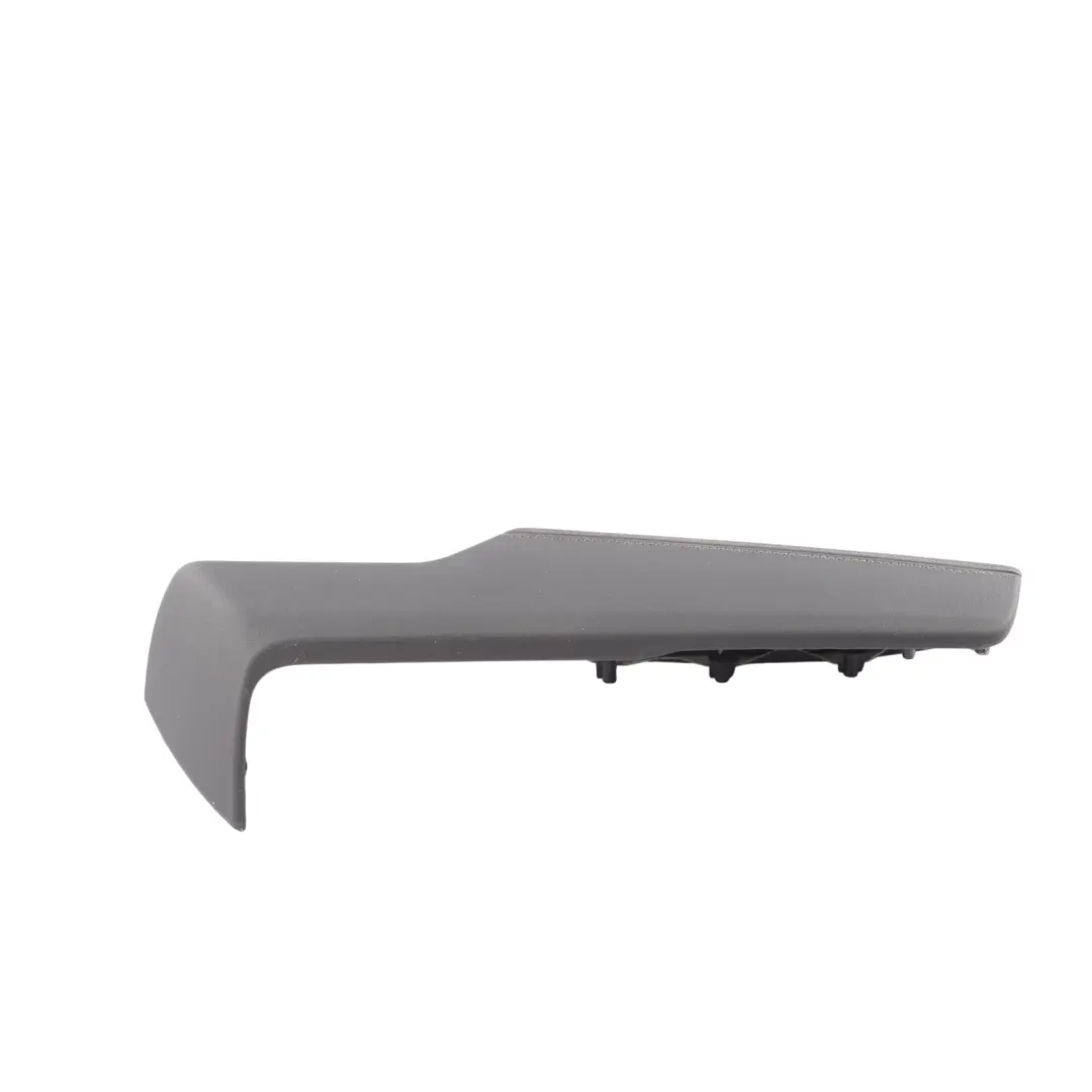 Audi Q3 F3 Front Door Card Armrest Cover Leather Black Right O/S - SKU 83A867174A - Part number 83A867174A