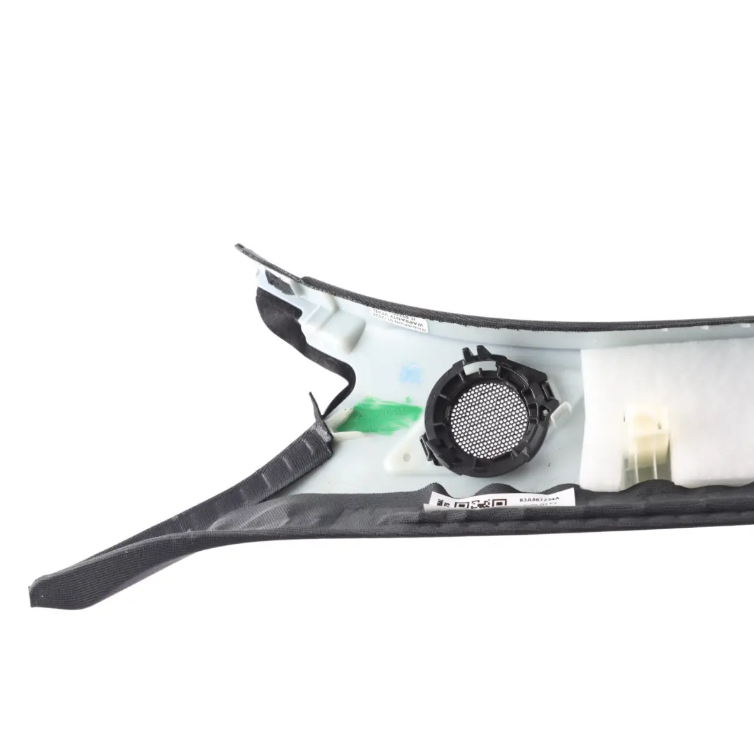 Osłona Słupka A Prawa Czarny Soul Black do Audi Q3 F3 o numerze 83A867234A Audi Q3 F3 Osłona Słupka A Prawa Czarny Soul Black - SKU 83A867234A - Numer Części 83A867234A