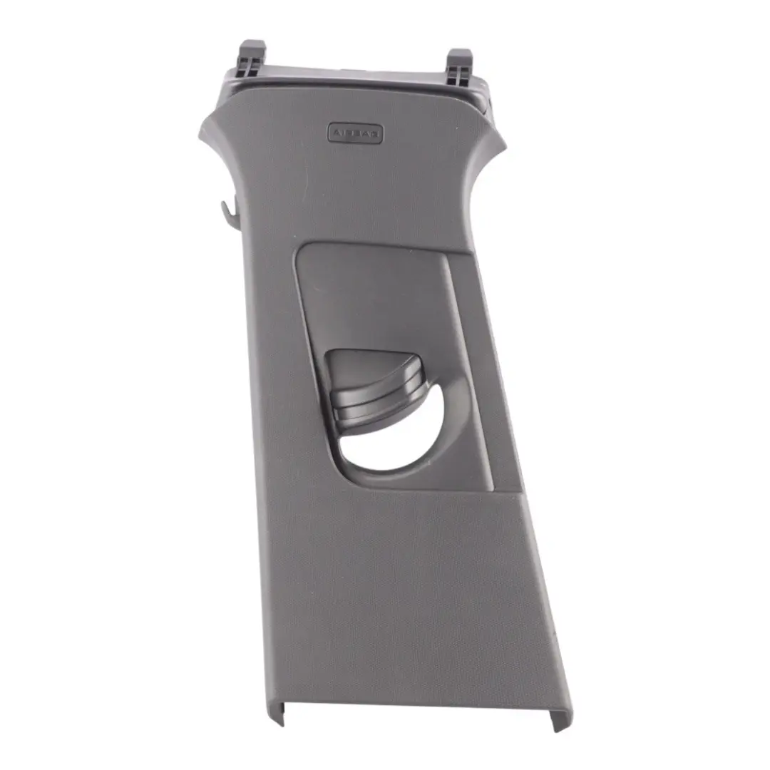 Audi Q3 F3 Exterior B Pillar Column Trim Cover Front Left N/S Black - SKU 83A867243B - Part number 83A867243B