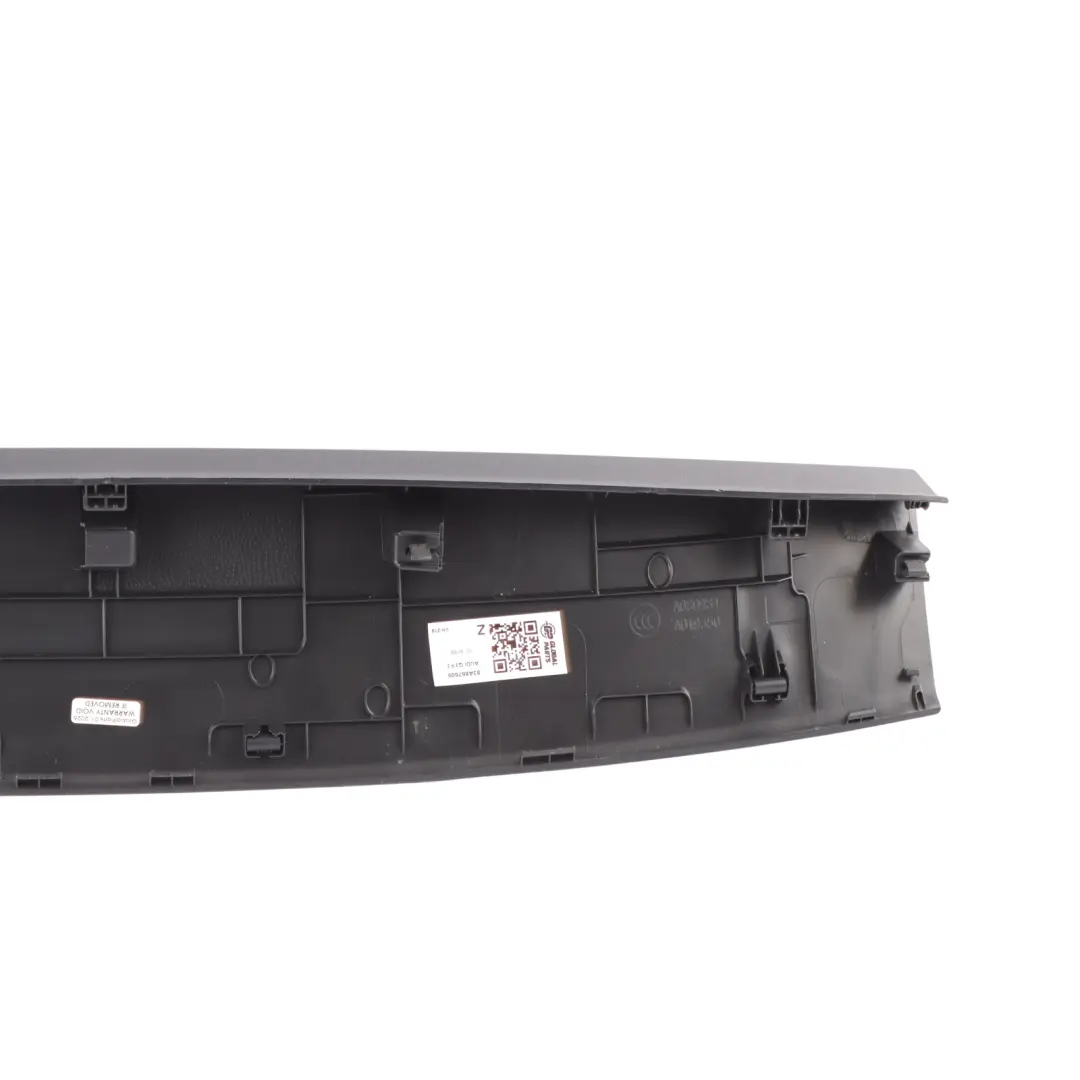 Panneau Garniture Hayon Noir Âme Supérieur Intérieur pour Audi Q3 F3 à propos du numéro de pièce 83A867606 Audi Q3 F3 Panneau Garniture Hayon Noir Âme Supérieur Intérieur - SKU 83A867606 - Numéro de pièce 83A867606
