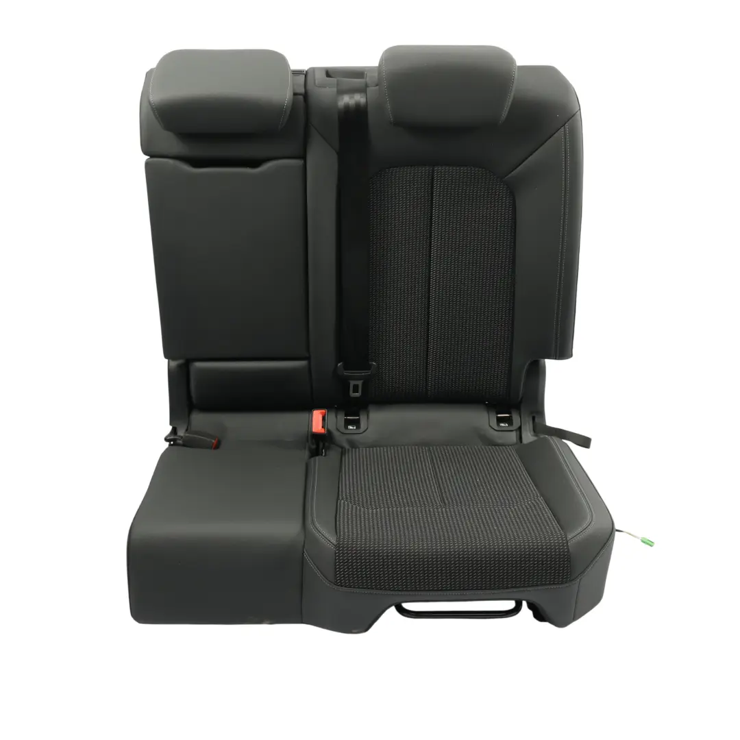 Audi Q3 F3 Asiento Trasero Banco Izquierdo Interior Tela Cuero Soul Negro Gris - SKU 83A885805F-1 - Número de pieza 83A885805F