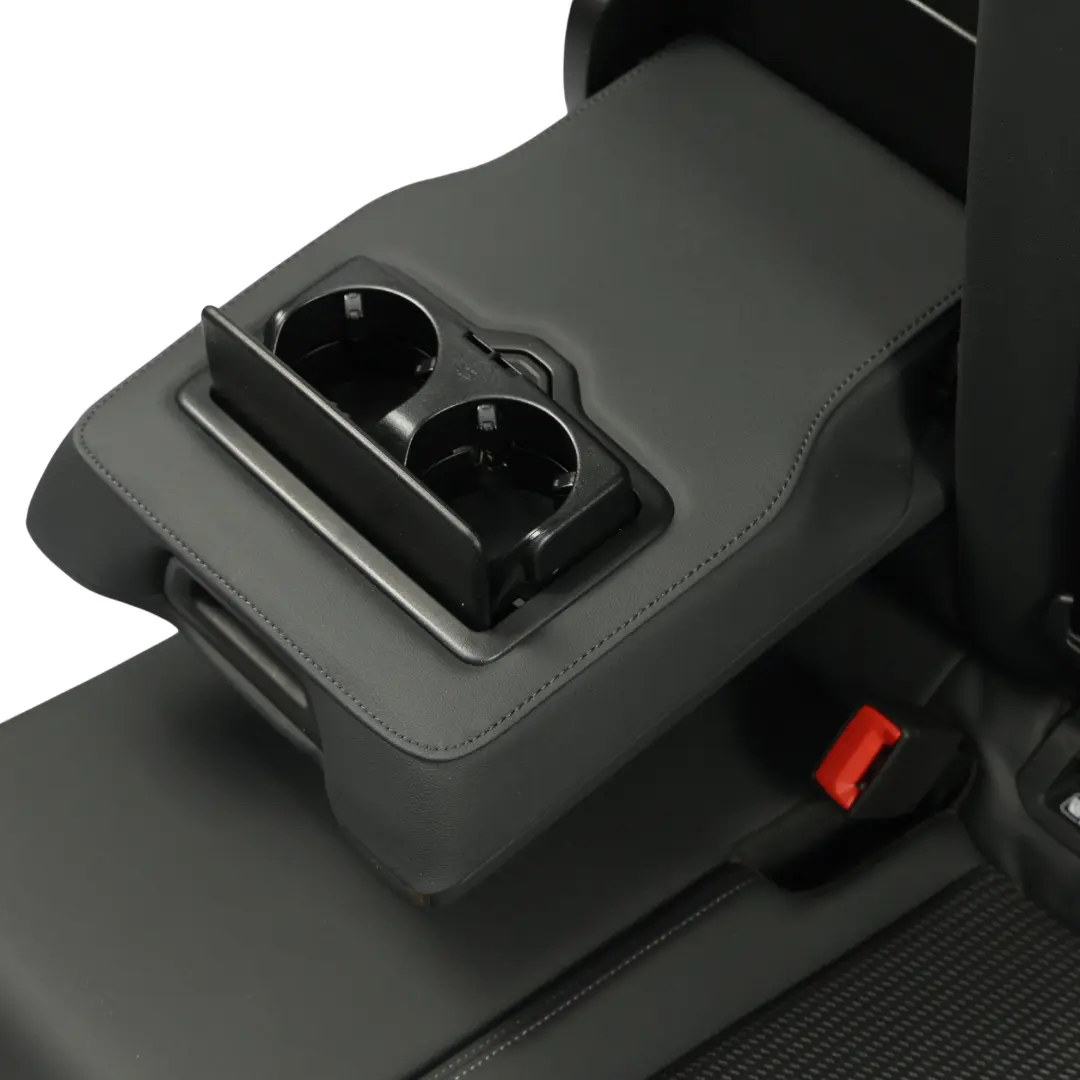 Audi Q3 F3 Rear Seat Bench Left N/S Interior Fabric Leather Soul Black Grey - SKU 83A885805F-1 - Part number 83A885805F