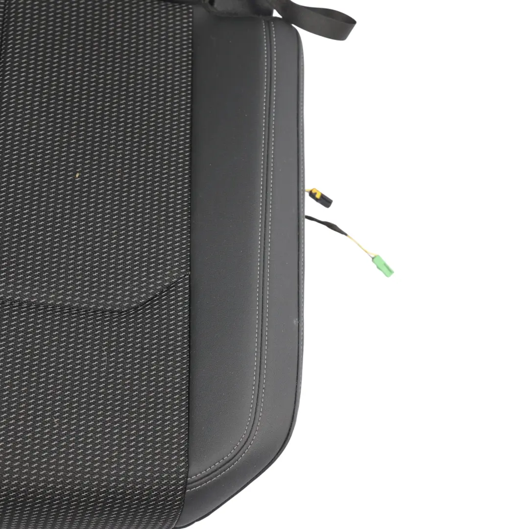 Audi Q3 F3 Rear Seat Bench Left N/S Interior Fabric Leather Soul Black Grey - SKU 83A885805F-1 - Part number 83A885805F