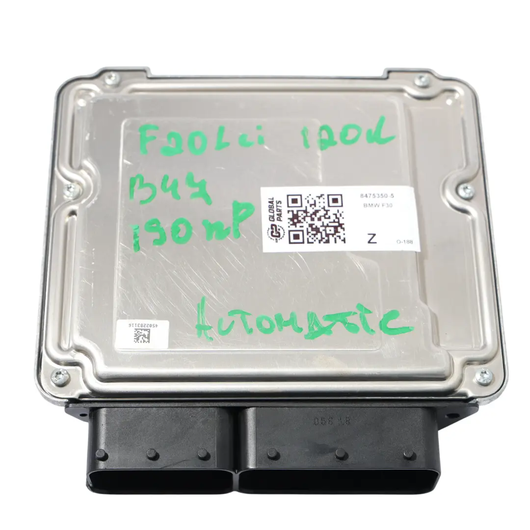 B47 190HP Moduł Silnika ECU DDE Kit Automat do BMW F21 F30 LCI 120D o numerze 8475350 BMW F21 F30 LCI 120D B47 190HP Moduł Silnika ECU DDE Kit Automat - SKU 8475350-5 - Numer Części 8475350
