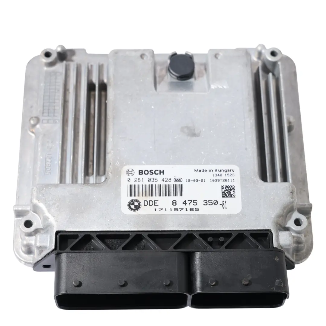BMW F21 F30 LCI 120D B47 190HP Módulo De Control ECU DDE Kit Automático - SKU 8475350-5 - Número de pieza 8475350