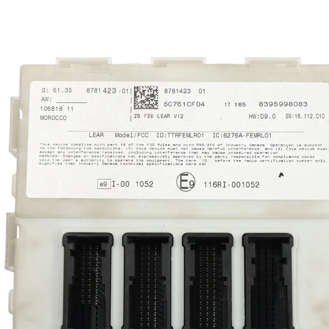 BMW F30 F31 LCI F32 320iX B48 184HP Motor Control ECU Kit DME Automático - SKU 8489449-3 - Número de pieza 8489449