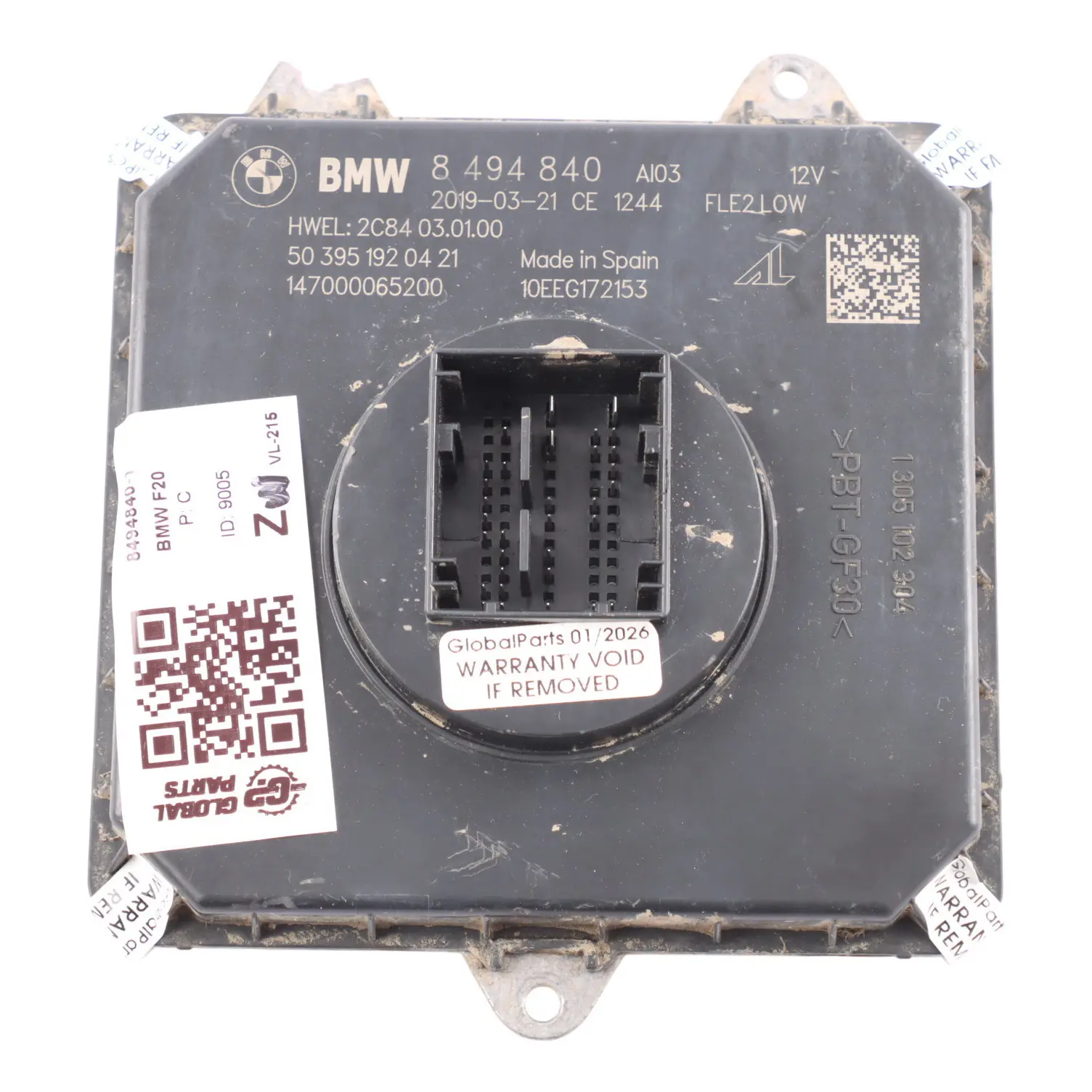 BMW F20 F21 F30 F32 LCI Faro Ballast Control Unit Module FLE2 LOW 8494840