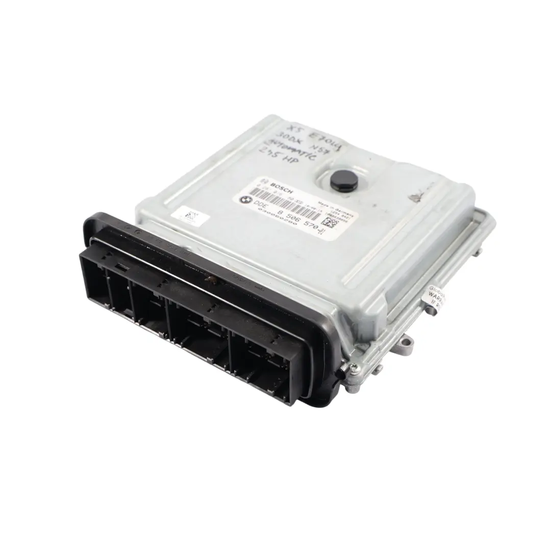 30dX Diesel N57 245HP Engine ECU Kit DDE CAS3 + Key to BMW X5 E70 X6 E71 with Part number 8506570 BMW X5 E70 X6 E71 30dX Diesel N57 245HP Engine ECU Kit DDE CAS3 + Key - SKU 8506570-2 - Part number 8506570