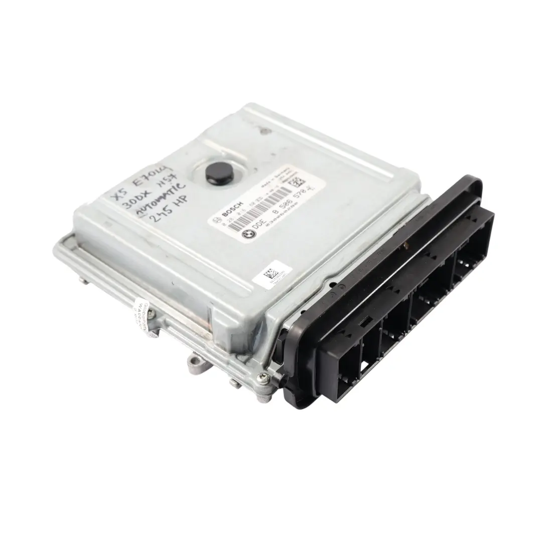 BMW X5 E70 X6 E71 30dX N57 245KM Komputer Silnika ECU DDE Zestaw - SKU 8506570-2 - Numer Części 8506570