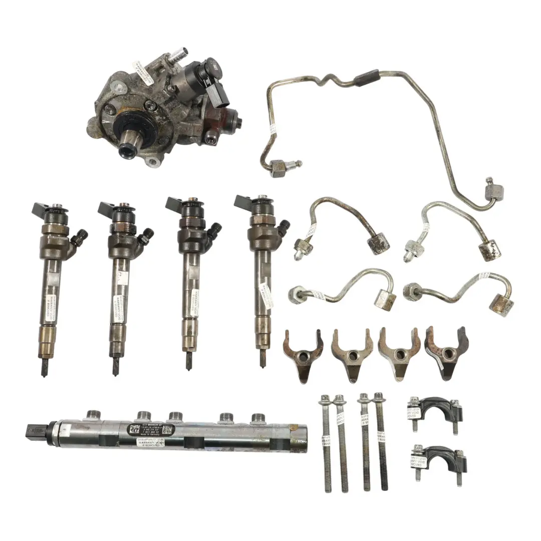 N47N Set Fuel Injection System to Mini One Cooper D R55 R56 R57 LCI R60 Diesel with Part number 8506902 Mini One Cooper D R55 R56 R57 LCI R60 Diesel N47N Set Fuel Injection System - SKU 8506902-3 - Part number 8506902