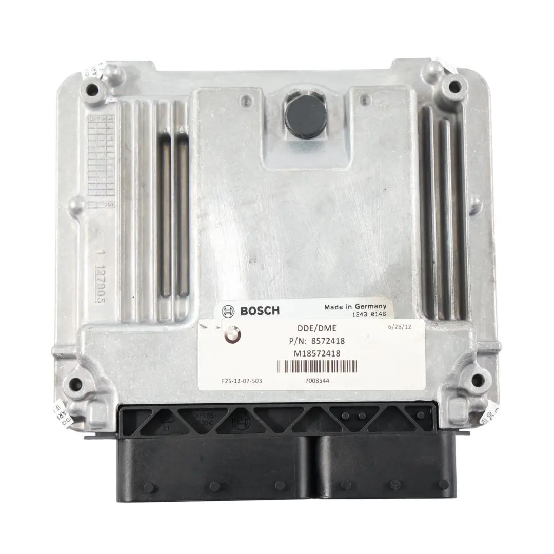 BMW X3 F25 Diesel 2.0Dx 184HP N47N Motor ECU Kit DDE CAS4 Automatik - SKU 8572418-2 - Teilenummer 8572418