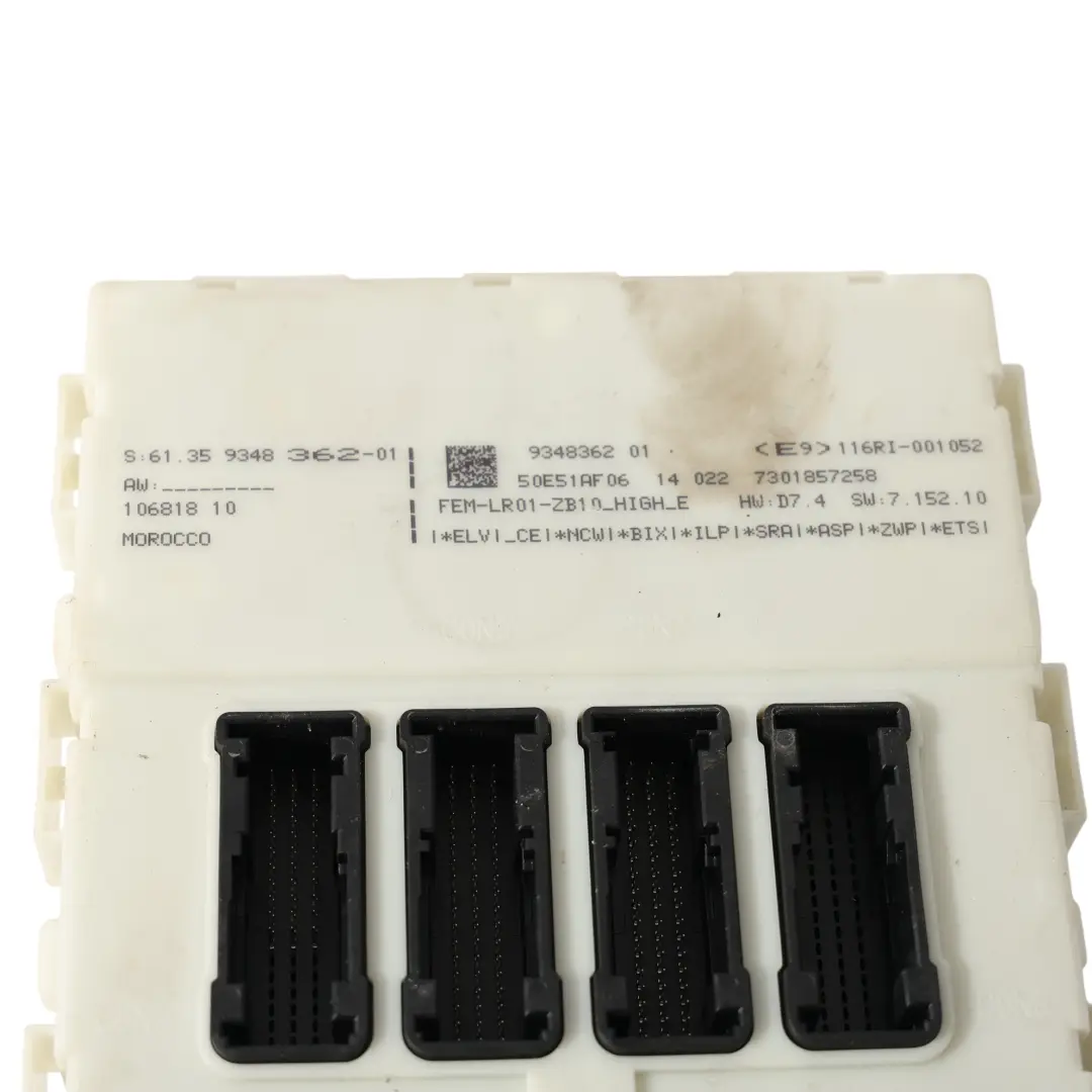 BMW F20 F30 F32 xDrive 184HP N47N Kit Centralina Motore DDE Manuale - SKU 8578946-5 - Numero di parte 8578946