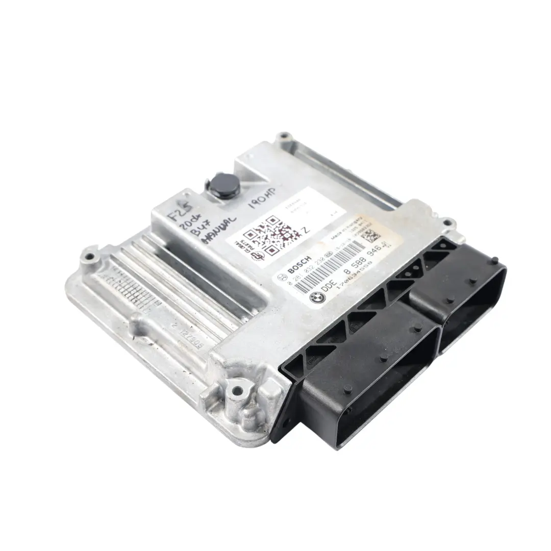 20Dx 190HP B47 Sterownik Silnika ECU DDE Manual do BMW X3 F25 o numerze 8588946 BMW X3 F25 20Dx 190HP B47 Sterownik Silnika ECU DDE Manual - SKU 8588946 - Numer Części 8588946