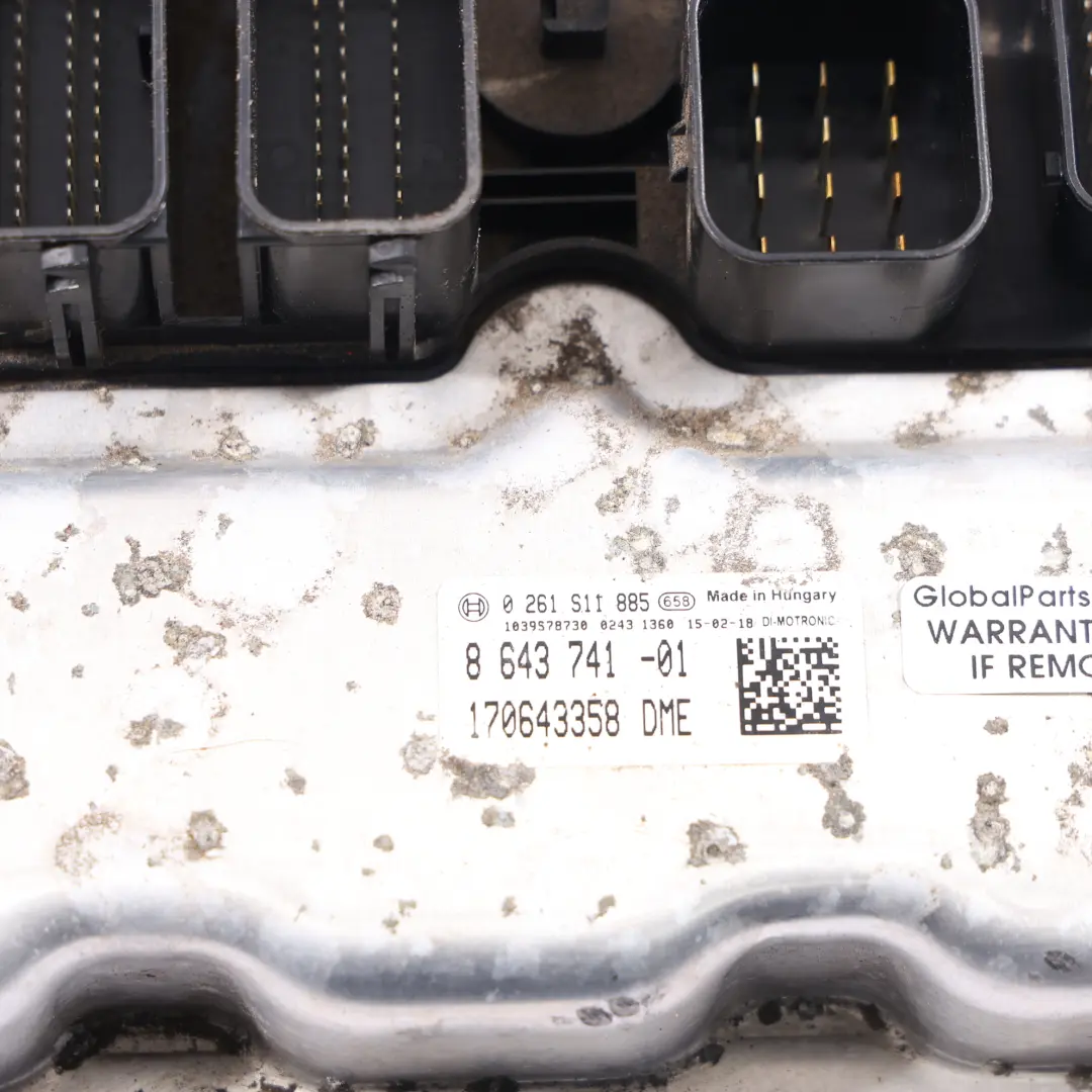 N20 184HP sDrive Engine Control ECU Automatic to BMW X1 E83 Z4 E89 20i with Part number 8643741 BMW X1 E83 Z4 E89 20i N20 184HP sDrive Engine Control ECU Automatic - SKU 8643741-2 - Part number 8643741