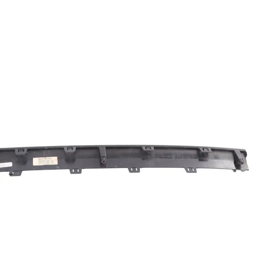 Kia EV6 Front Bumper Moulding Trim High Gloss Black - SKU 865A1-CVKA0 - Part number 865A1-CVKA0