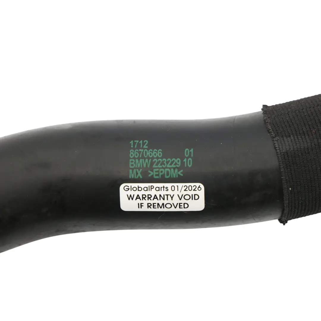B58D Wasser Schlauch Kühlmittel Kühlerrohr Leitung für BMW X3 G01 X4 G02 mit Teilenummer 8670666 BMW X3 G01 X4 G02 B58D Wasser Schlauch Kühlmittel Kühlerrohr Leitung - SKU 8670666 - Teilenummer 8670666