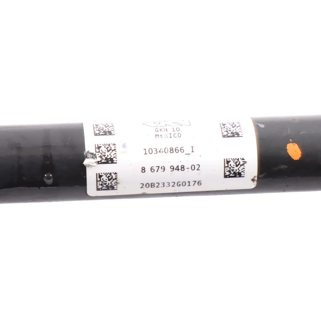 20iX B48 Rear Axle Drive Shaft Output Right O/S to BMW G01 with Part number 8679948 BMW G01 20iX B48 Rear Axle Drive Shaft Output Right O/S - SKU 8679948 - Part number 8679948