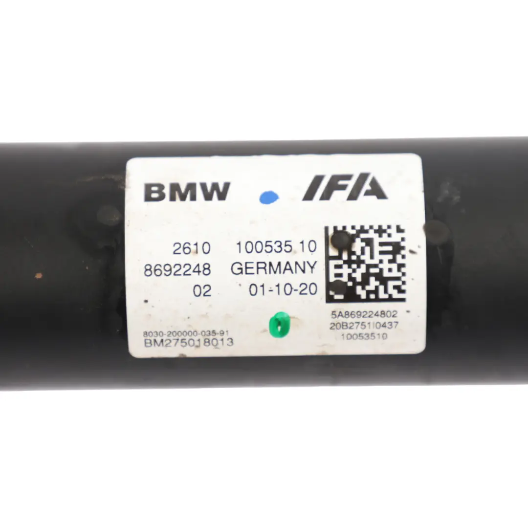 BMW X3 G01 X4 G02 XDrive Petrol Engine Rear Prop Shaft L=1376mm - SKU 8692248 - Part number 8692248