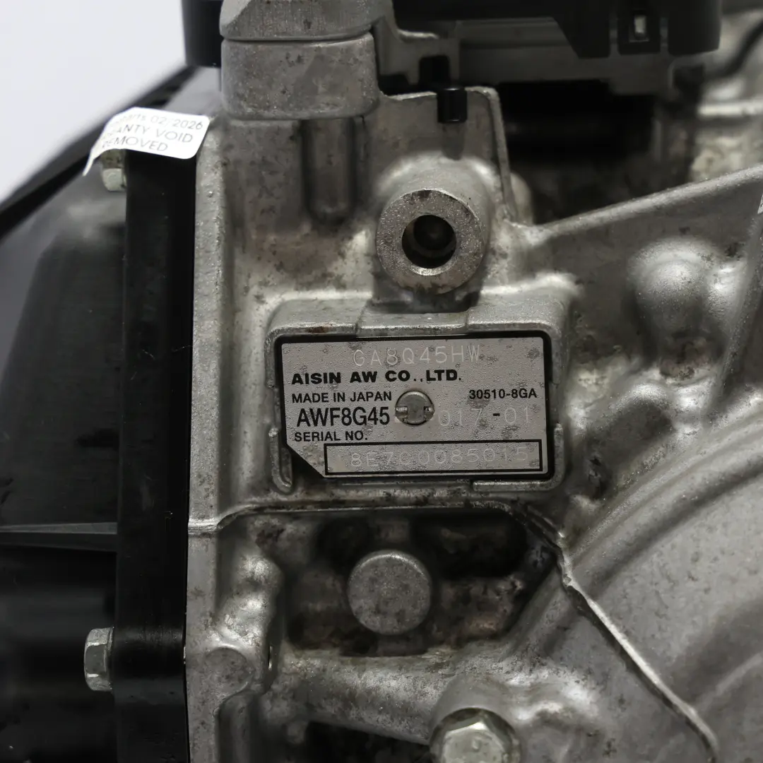 B47B Cambio Automatico GA8G-45AW GARANZIA per BMW X1 F48 X2 F39 con numero di parte 8740313 BMW X1 F48 X2 F39 B47B Cambio Automatico GA8G-45AW GARANZIA - SKU 8740313 - Numero di parte 8740313