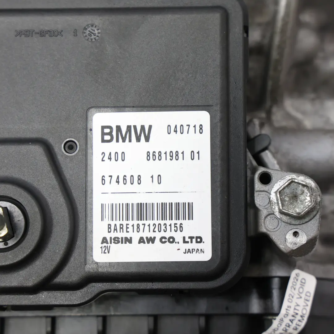 B47B Automatik Getriebe GA8G-45AW GARANTIE für BMW X1 F48 X2 F39 mit Teilenummer 8740313 BMW X1 F48 X2 F39 B47B Automatik Getriebe GA8G-45AW GARANTIE - SKU 8740313 - Teilenummer 8740313