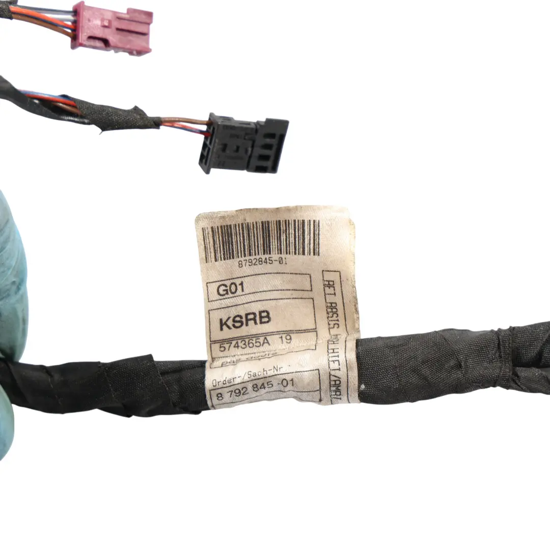 Door Wire Loom Driver Side Front Right O/S to BMW X3 G01 with Part number 8792845 BMW X3 G01 Door Wire Loom Driver Side Front Right O/S - SKU 8792845 - Part number 8792845