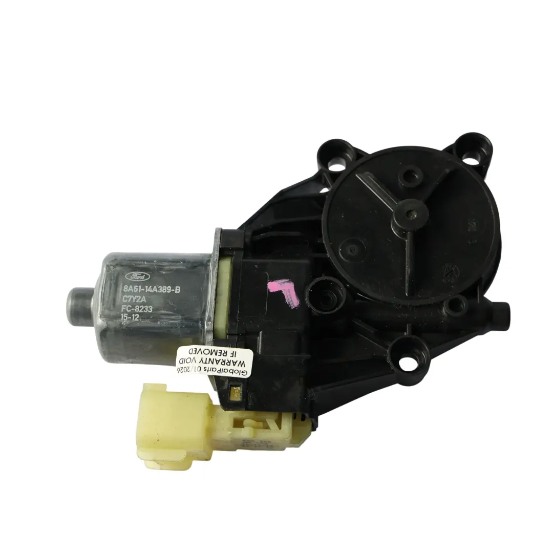 Ford Fiesta Mk7 Motore Alzacristalli Porta Anteriore Sinistra - SKU 8A61-14A389-B - Numero di parte 8A61-14A389-B