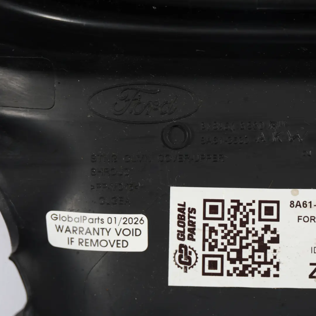 Ford Fiesta Mk7 Górna Osłona Obudowa Kolumny Kierownieczej - SKU 8A61-3530-AKW - Numer Części 8A61-3530-AKW