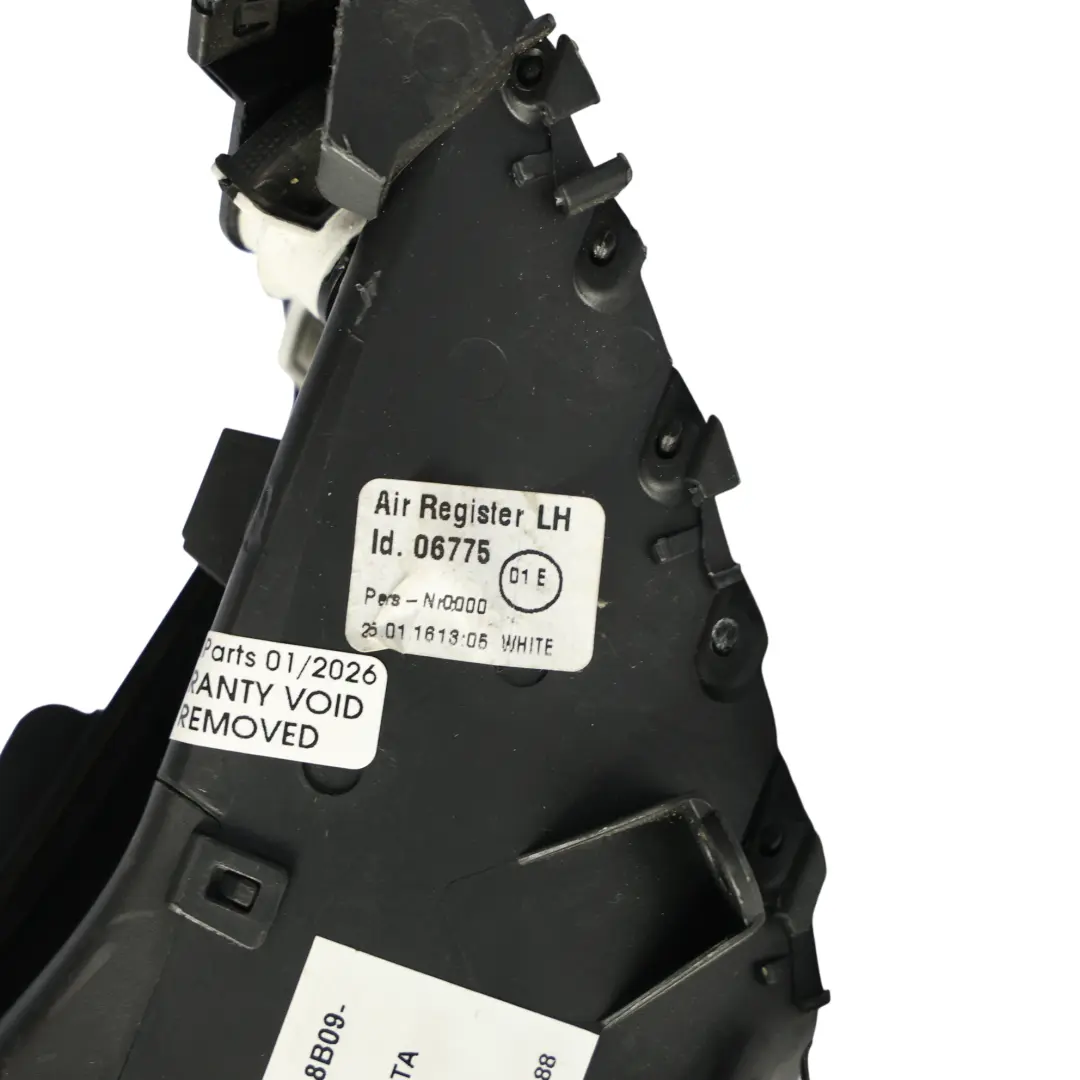 Ford Fiesta MK7 Consola Central Delantera Aire Fresco Izquierda 8A61-A018B09-AF - SKU 8A61-A018B09-AFW - Número de pieza 8A61-A018B09-AFW