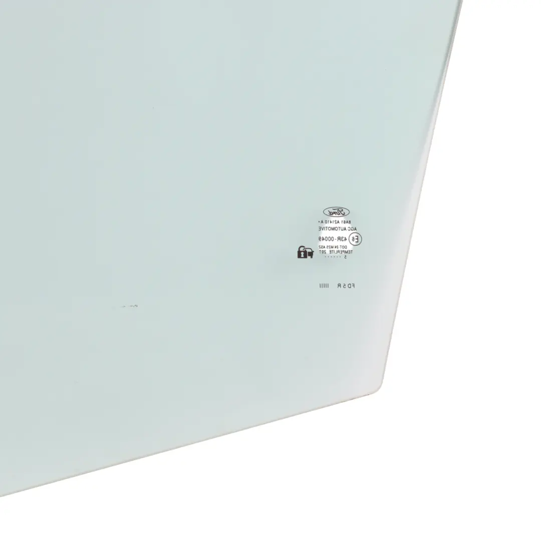 Front Door Window Glass Glazing AS2 Right O/S to Ford Fiesta Mk7 with Part number 8A61-A21410-A Ford Fiesta Mk7 Front Door Window Glass Glazing AS2 Right O/S - SKU 8A61-A21410-A - Part number 8A61-A21410-A