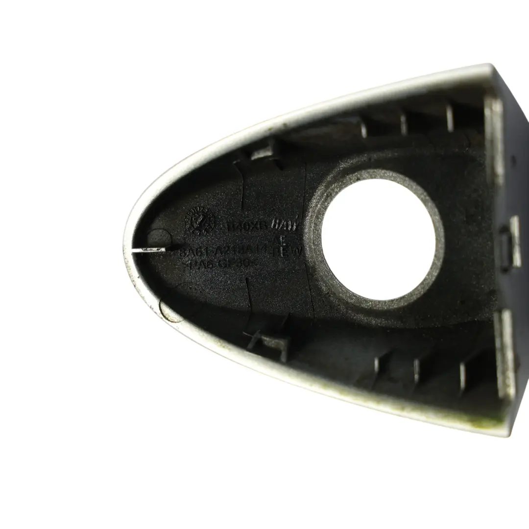 Door Handle Cap Cover Driver Side Moondust Silver - ZJ to Ford Fiesta Mk7 with Part number 8A61-A218A14-AE Ford Fiesta Mk7 Door Handle Cap Cover Driver Side Moondust Silver - ZJ - SKU 8A61-A218A14-AE-MDS - Part number 8A61-A218A14-AE