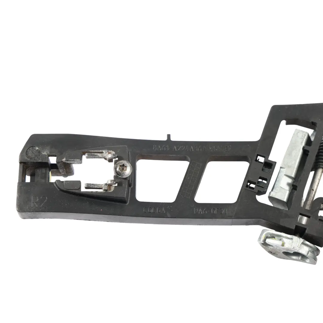 Ford Fiesta Mk7 Front Door Handle Carrier Bracket Right O/S - SKU RHD-8A61-A224A36-AM - Part number 8A61-A224A36-AM