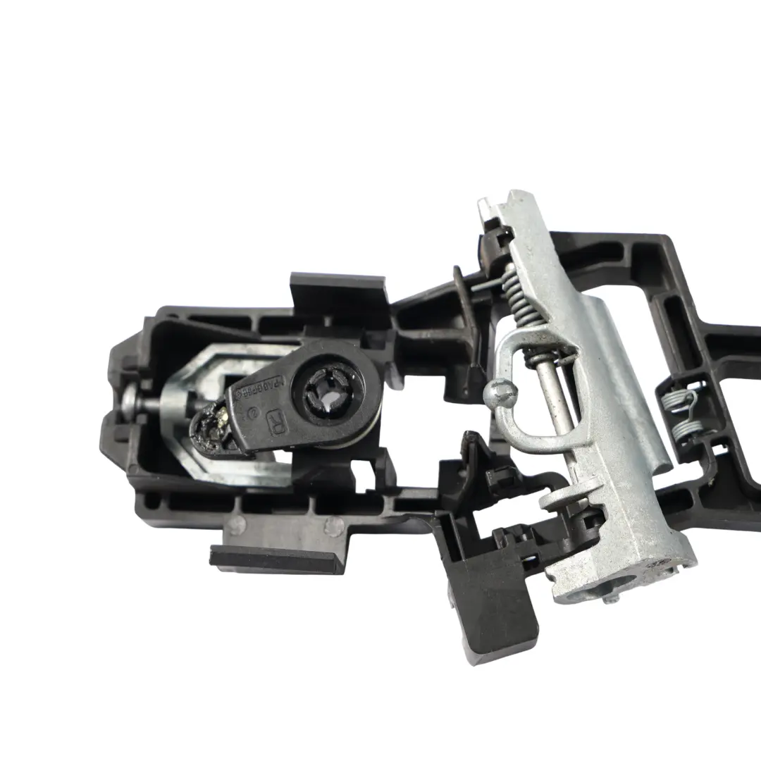 Front Door Handle Carrier Bracket Right O/S to Ford Fiesta Mk7 with Part number 8A61-A224A36-AM Ford Fiesta Mk7 Front Door Handle Carrier Bracket Right O/S - SKU RHD-8A61-A224A36-AM - Part number 8A61-A224A36-AM