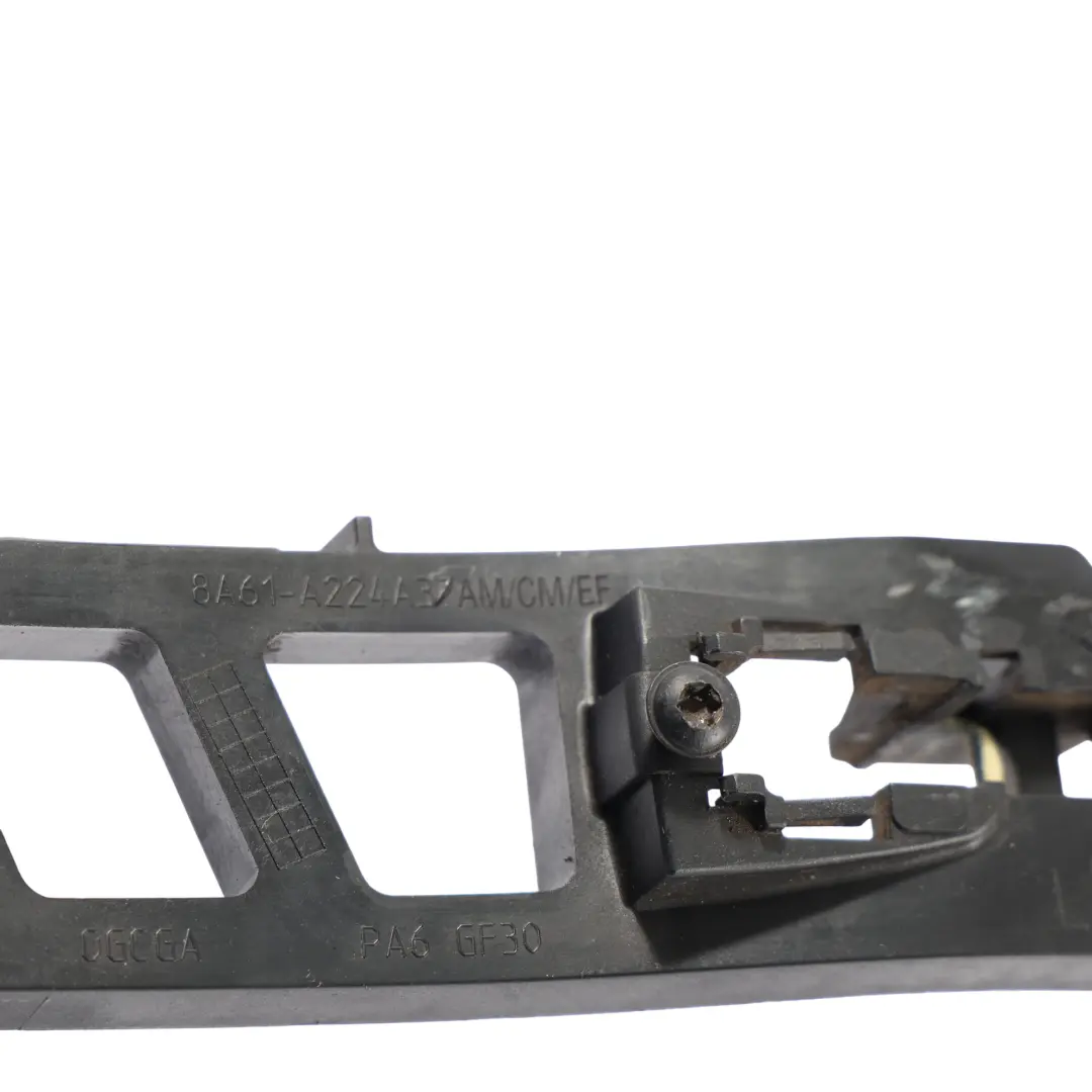 Front Door Handle Carrier Bracket Left N/S to Ford Fiesta Mk7 with Part number 8A61-A224A37-AM Ford Fiesta Mk7 Front Door Handle Carrier Bracket Left N/S - SKU RHD-8A61-A224A37-AM - Part number 8A61-A224A37-AM