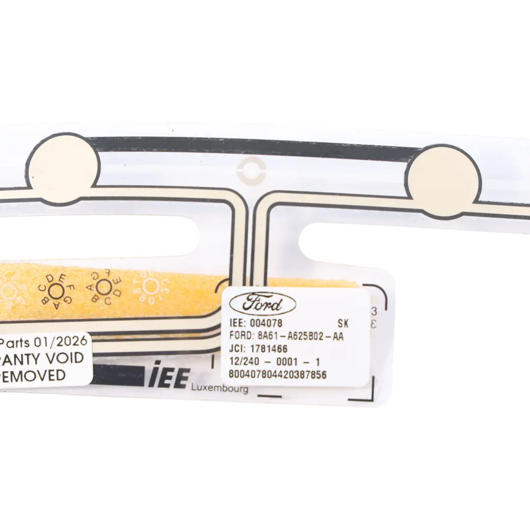 Minder Mata Obecności Zajęcia Fotela 8A61A625B02AA do Ford Fiesta Mk7 Seat o numerze 8A61-A625B02-AA Ford Fiesta Mk7 Seat Minder Mata Obecności Zajęcia Fotela 8A61A625B02AA - SKU 8A61-A625B02-AA - Numer Części 8A61-A625B02-AA