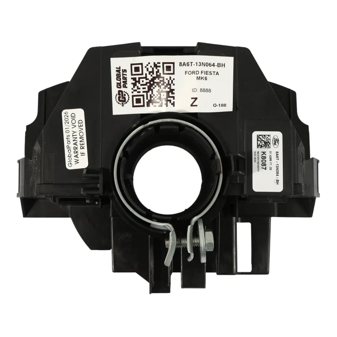 Ford Fiesta Mk7 Steering Column Switch Cluster Trim Bracket Mount - SKU 8A6T-13N064-BH - Part number 8A6T-13N064-BH