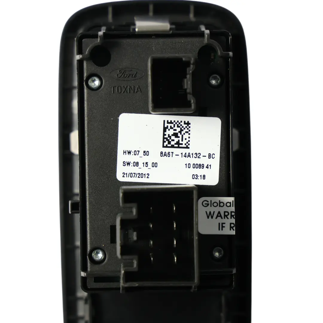 Ford Fiesta Mk7 Electric Window Mirror Switch Panel Driver's Side 8A6T-14A132-BC - SKU RHD-1547737 - Part number 1547737