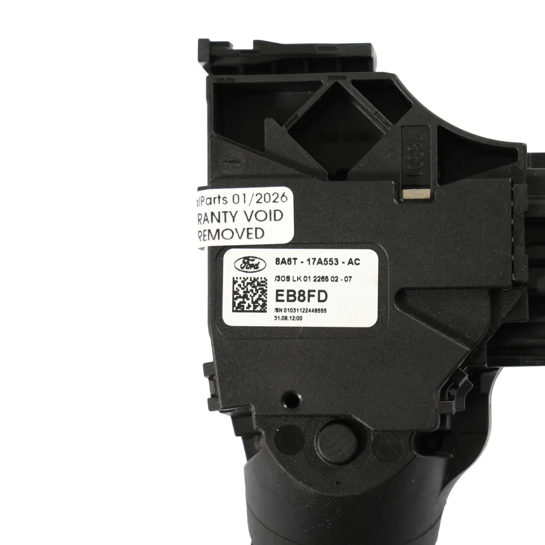 Ford Fiesta Mk7 Steering Column Wiper Stalk Combination Switch - SKU 8A6T-17A553-AC-1 - Part number 8A6T-17A553-AC