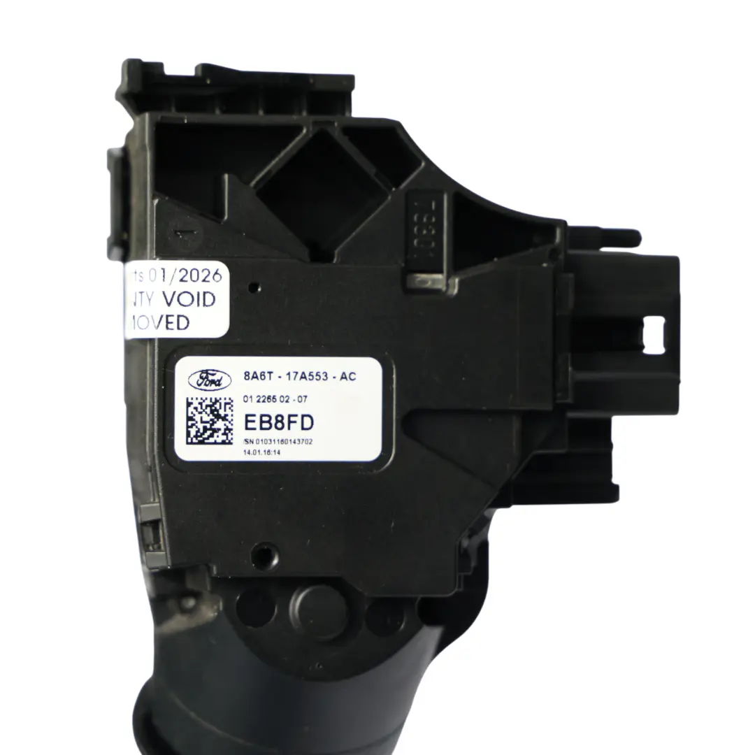 Ford Fiesta MK7 Commande D'Essuie Glace Colonne Direction - SKU 8A6T-17A553-AC - Numéro de pièce 8A6T-17A553-AC